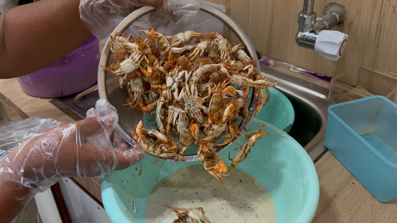 Fresh Baby Crab