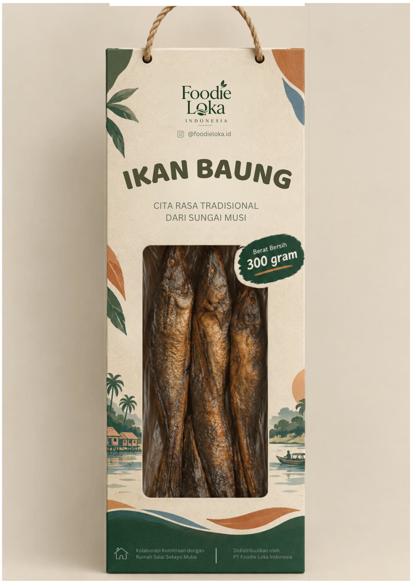 Kemasan Salai Baung